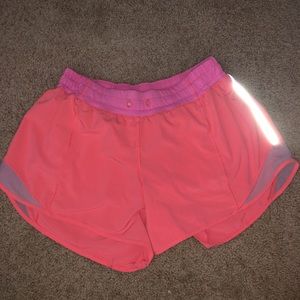 Size 8 Lulu lemon Hotty hot shorts